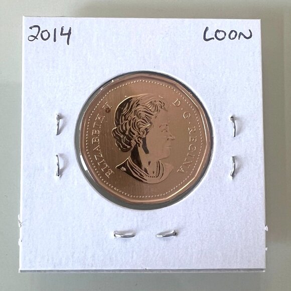 2014, 2014, 2015 and 2015 Canada Special Edition Specimen $1 Dollar Loonies! - Picture 4 of 10